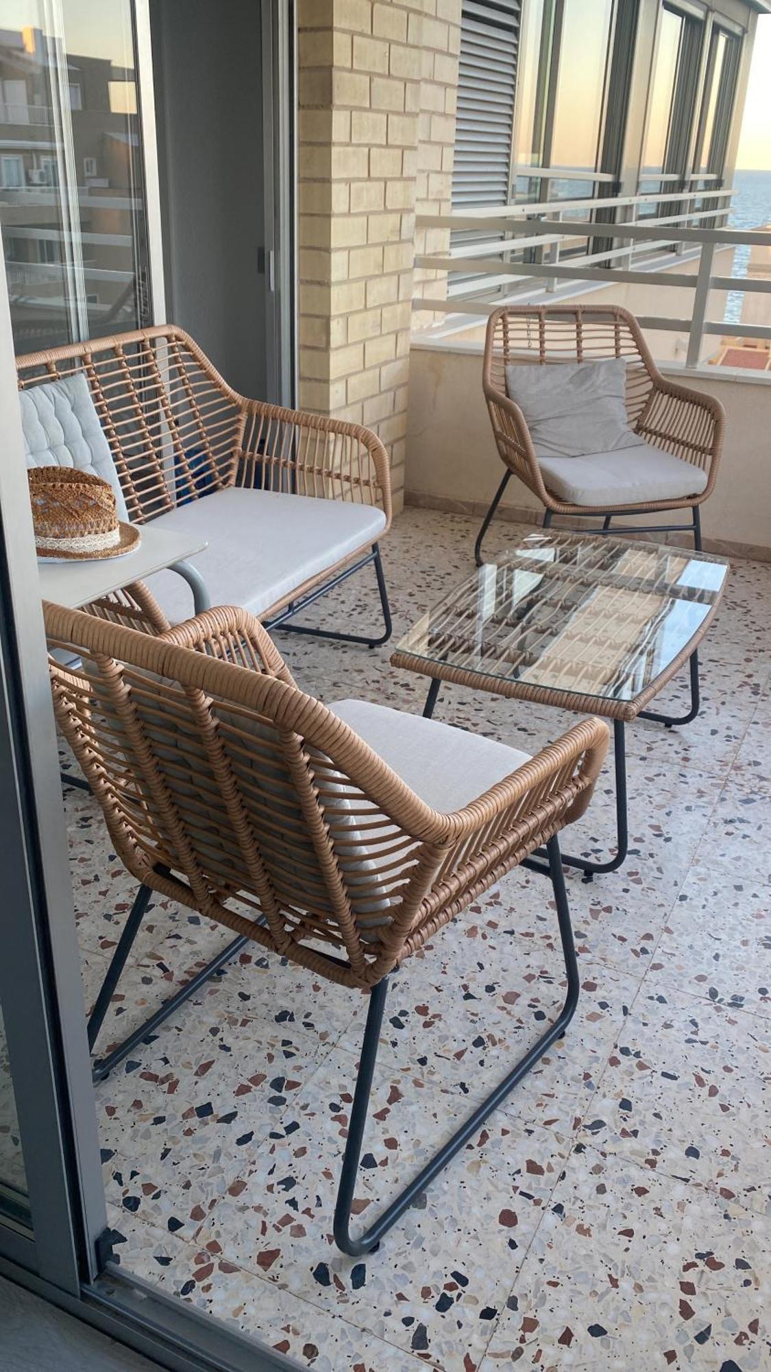 70 Sqm Apartment With Seaview In Arenales Del Sol. 外观 照片